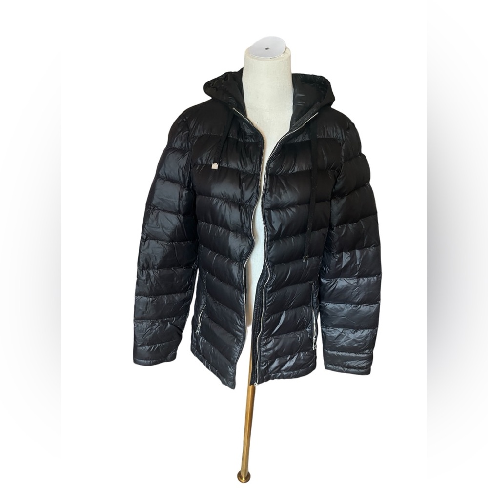 Andrew Mark Hooded Packable Jacket - image 2